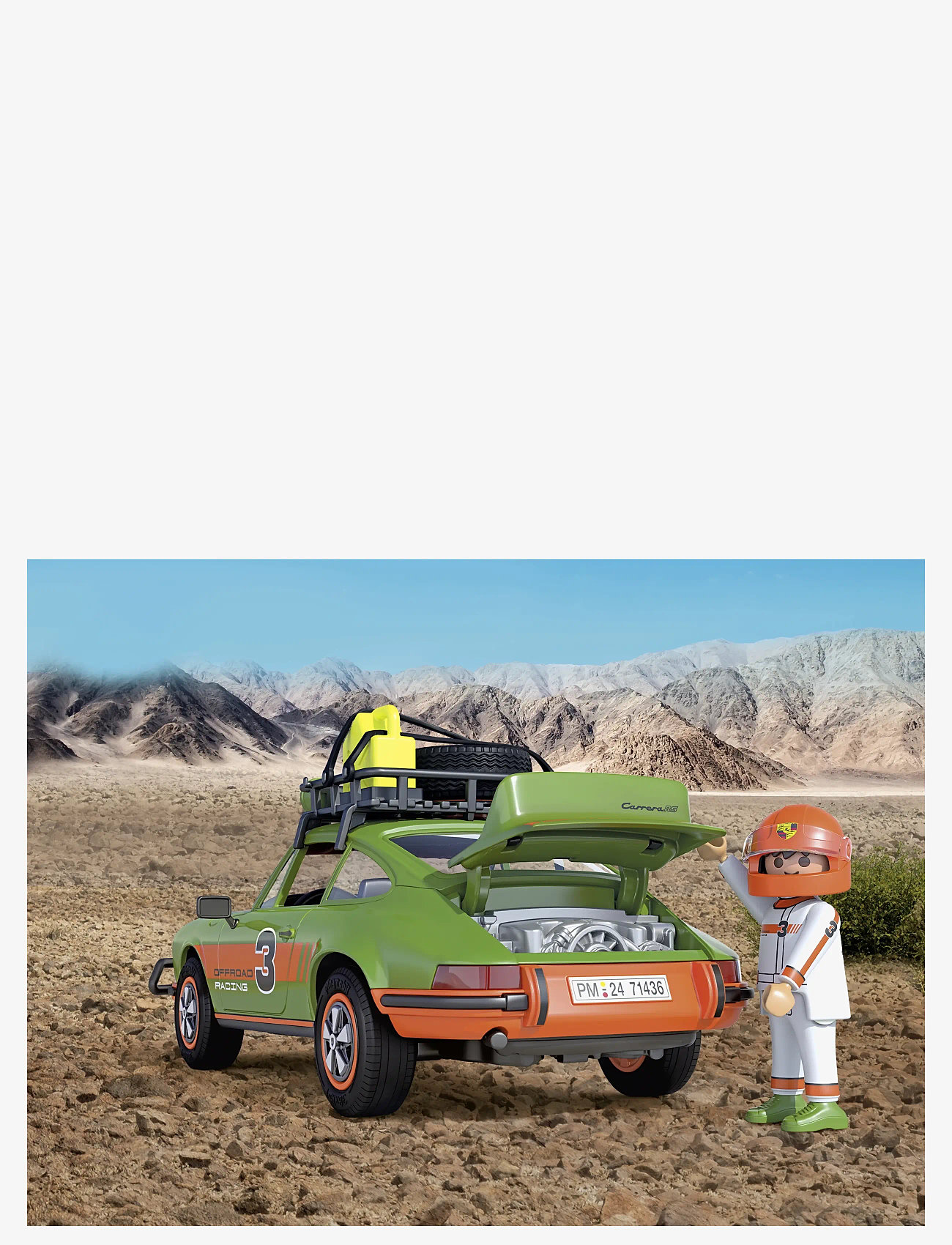PLAYMOBIL - PLAYMOBIL Cars Porsche 911 Carrera RS 2.7 - Offroad - 71436 - playmobil cars - multicolored - 3