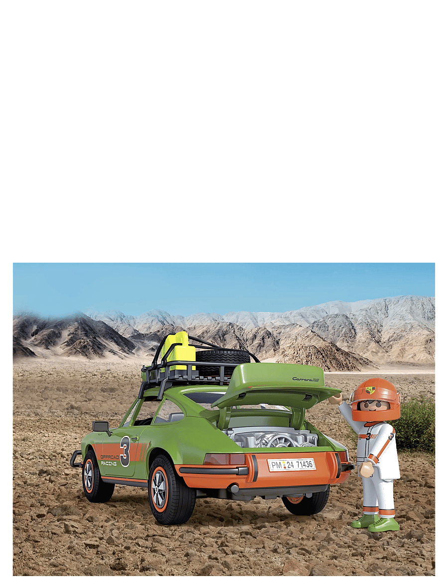 PLAYMOBIL - Porsche 911 Carrera RS 2.7 Off-road Edition - multicolored - 3