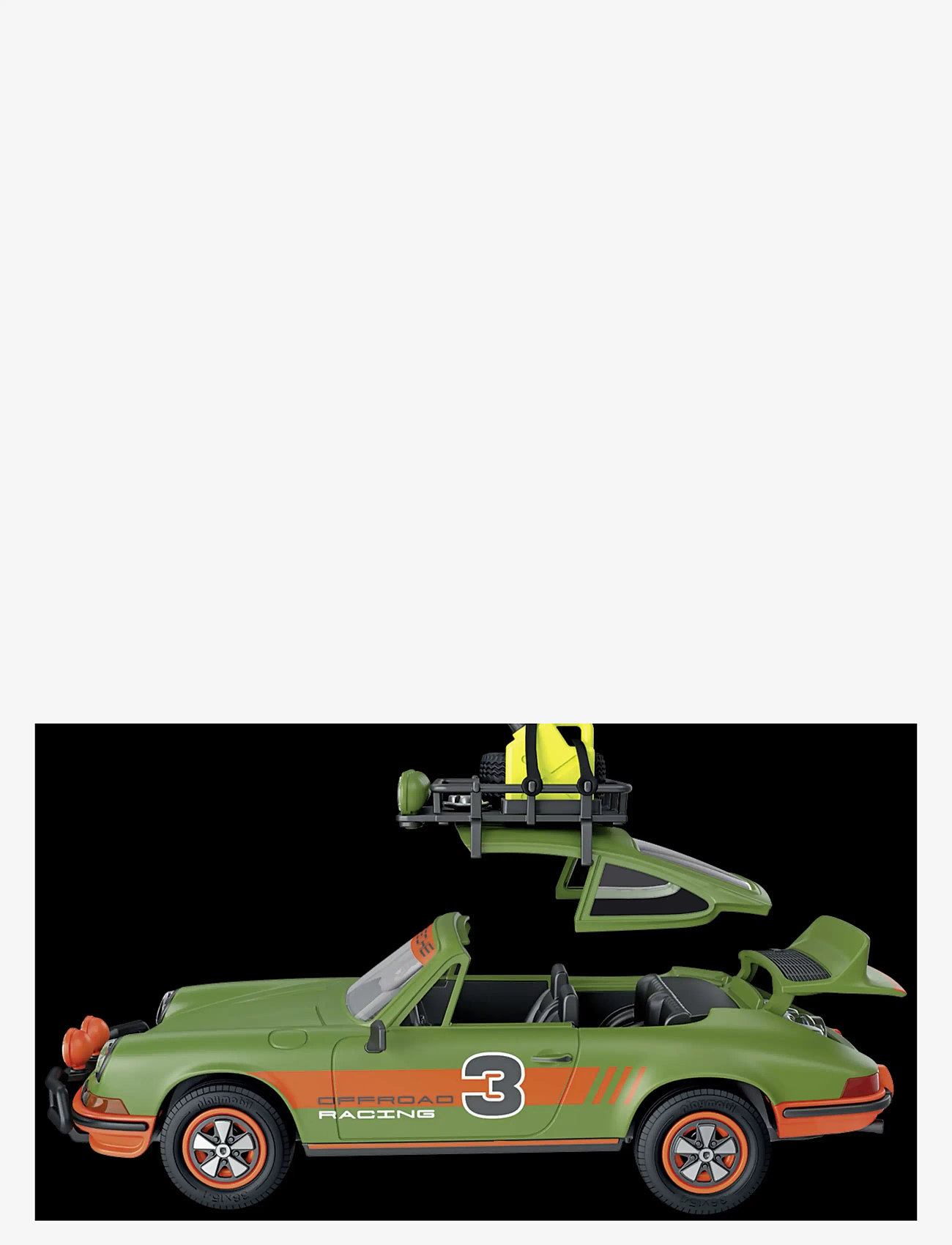 PLAYMOBIL - PLAYMOBIL Cars Porsche 911 Carrera RS 2.7 - Offroad - 71436 - playmobil cars - multicolored - 4
