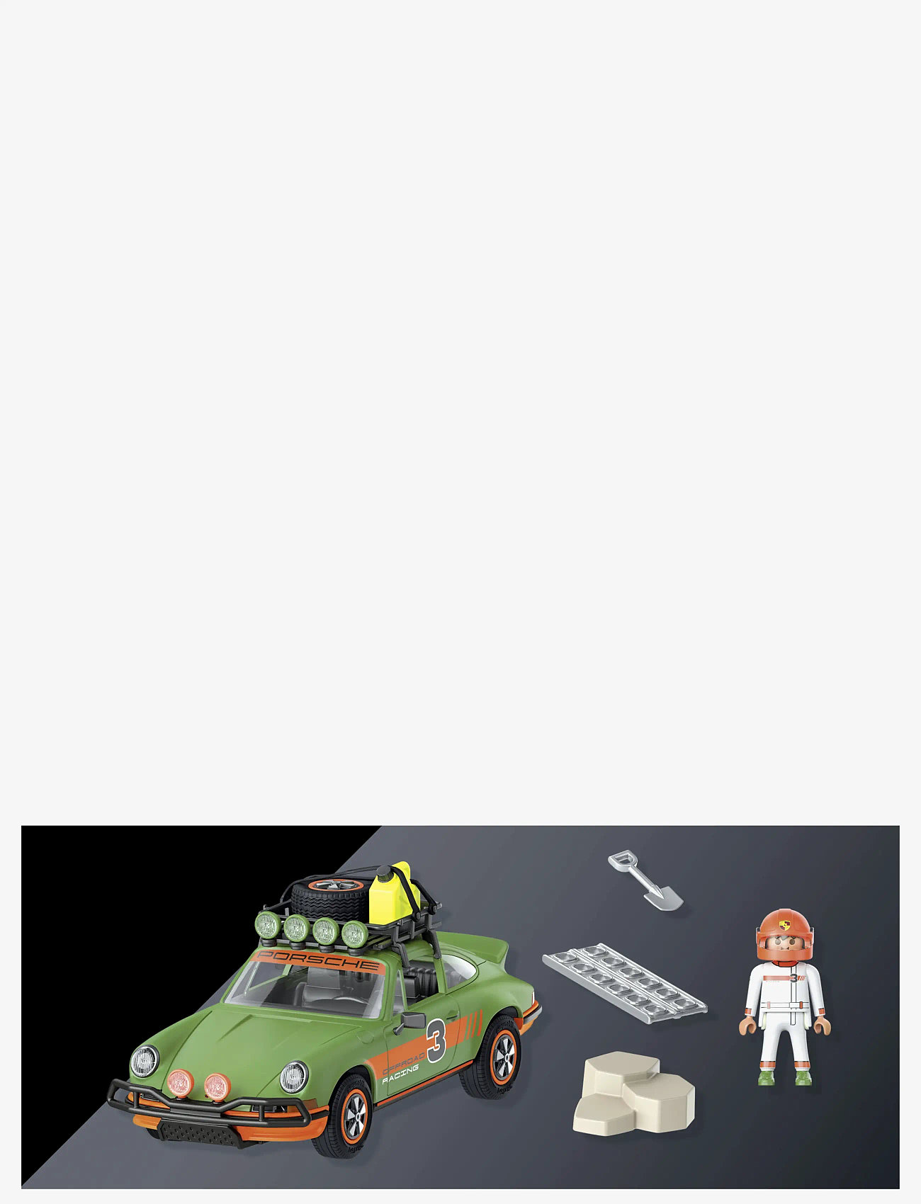 PLAYMOBIL - PLAYMOBIL Cars Porsche 911 Carrera RS 2.7 - Offroad - 71436 - playmobil cars - multicolored - 5