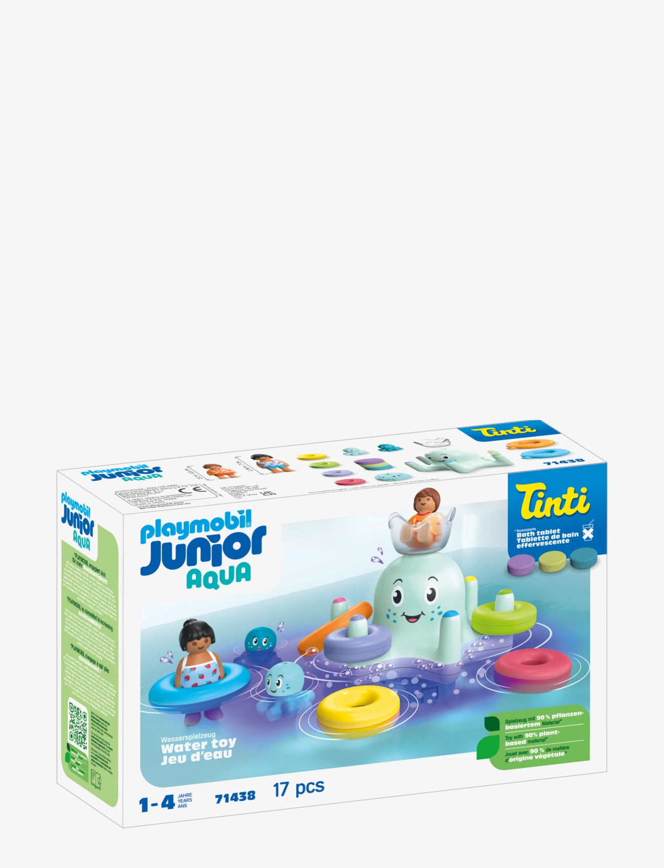 PLAYMOBIL Junior & Tinti: Colourful Kraken Patterned - One Size - Kinder