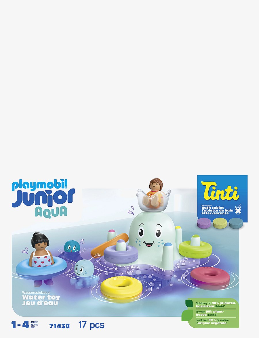 PLAYMOBIL - JUNIOR & Tinti: Colourful Kraken - playmobil 1.2.3 - multicolored - 1