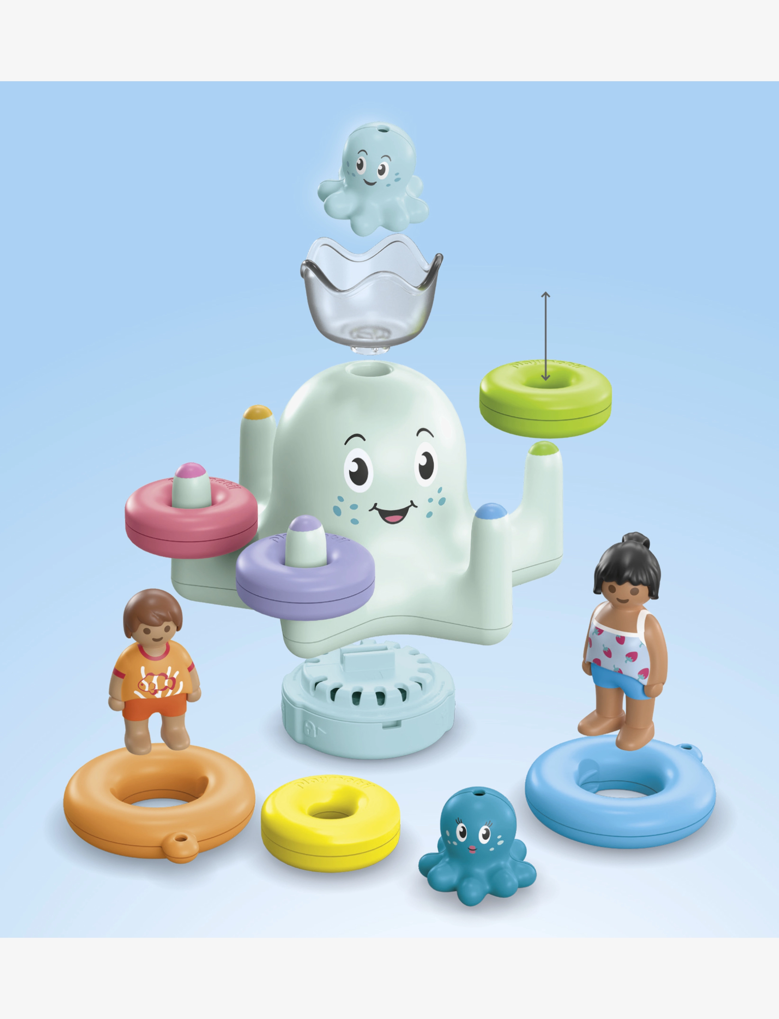 PLAYMOBIL - JUNIOR & Tinti: Colourful Kraken - playmobil 1.2.3 - multicolored - 5