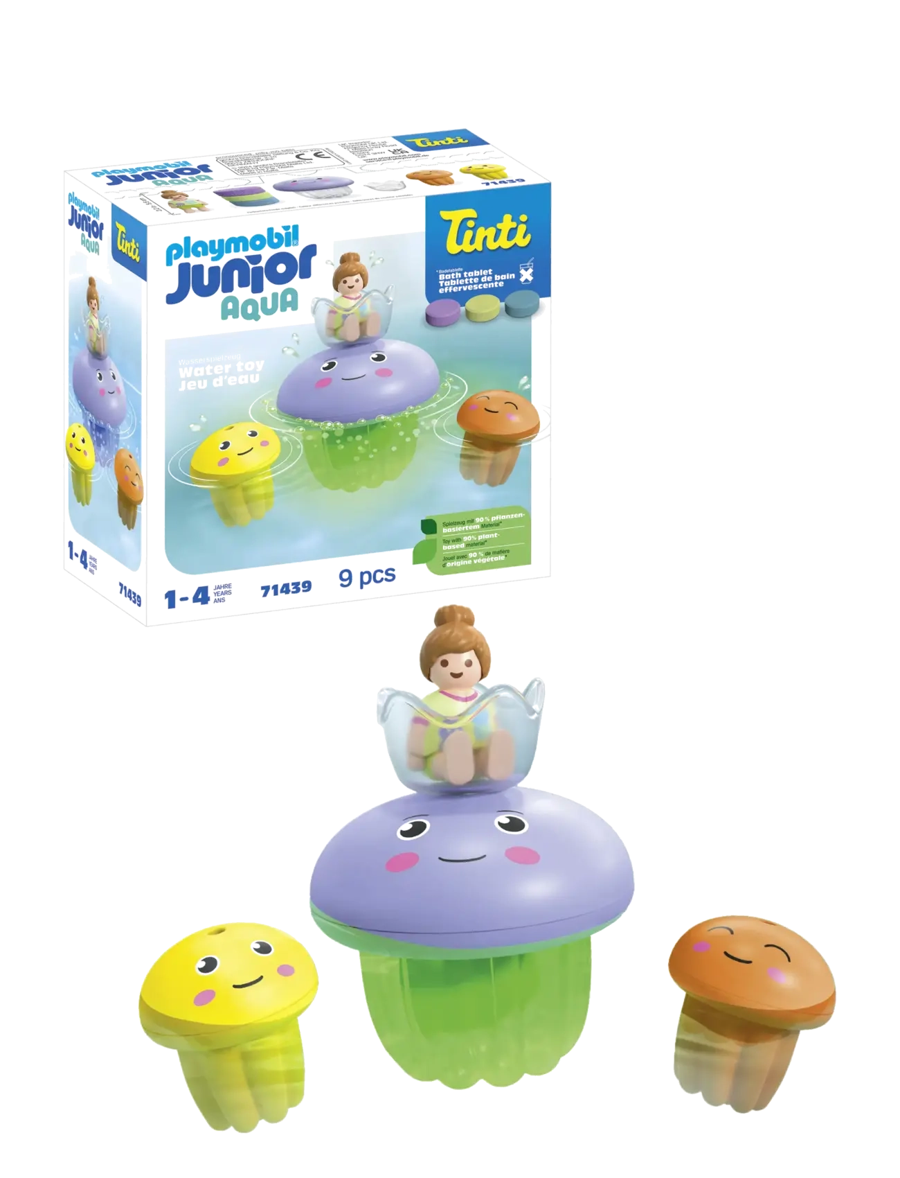 PLAYMOBIL JUNIOR & Tinti: Colourful Jelly Fish Family - PLAYMOBIL - MULTICOLORED / multi