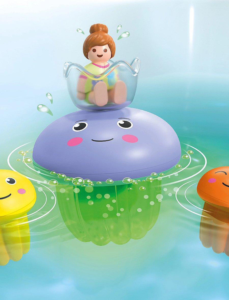 PLAYMOBIL - JUNIOR & Tinti: Colourful Jelly Fish Family - multicolored - 0