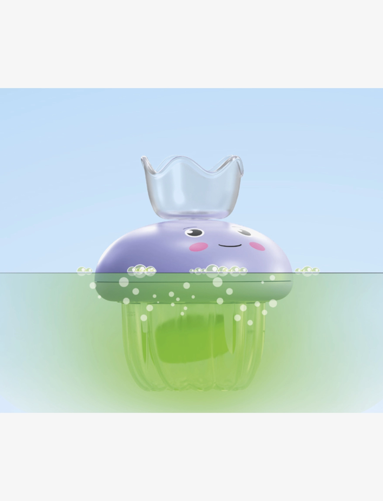PLAYMOBIL - JUNIOR & Tinti: Colourful Jelly Fish Family - andet vandlegetøj - multicolored - 2
