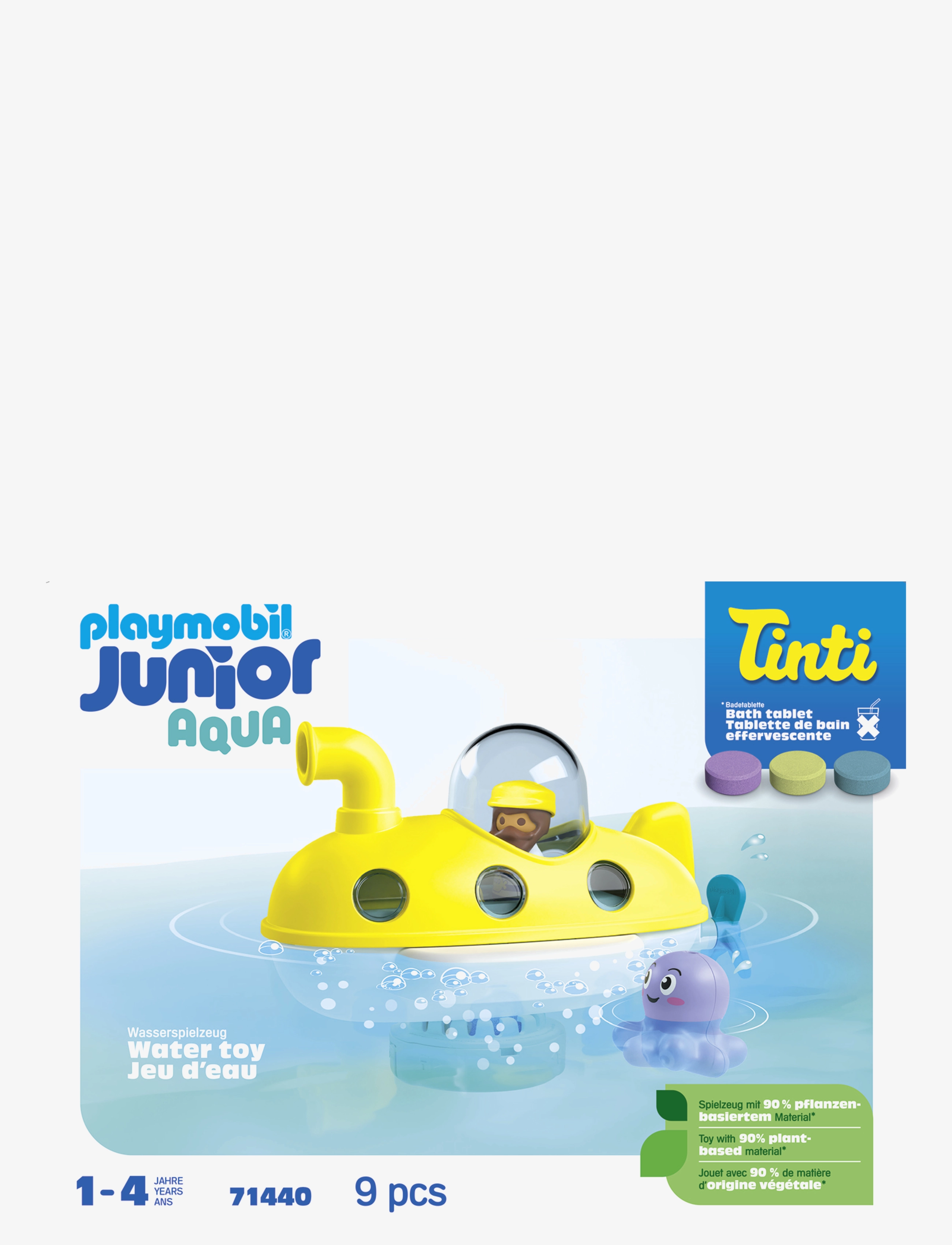 PLAYMOBIL - JUNIOR & Tinti: Colourful Submarine - andet vandlegetøj - multicolored - 2