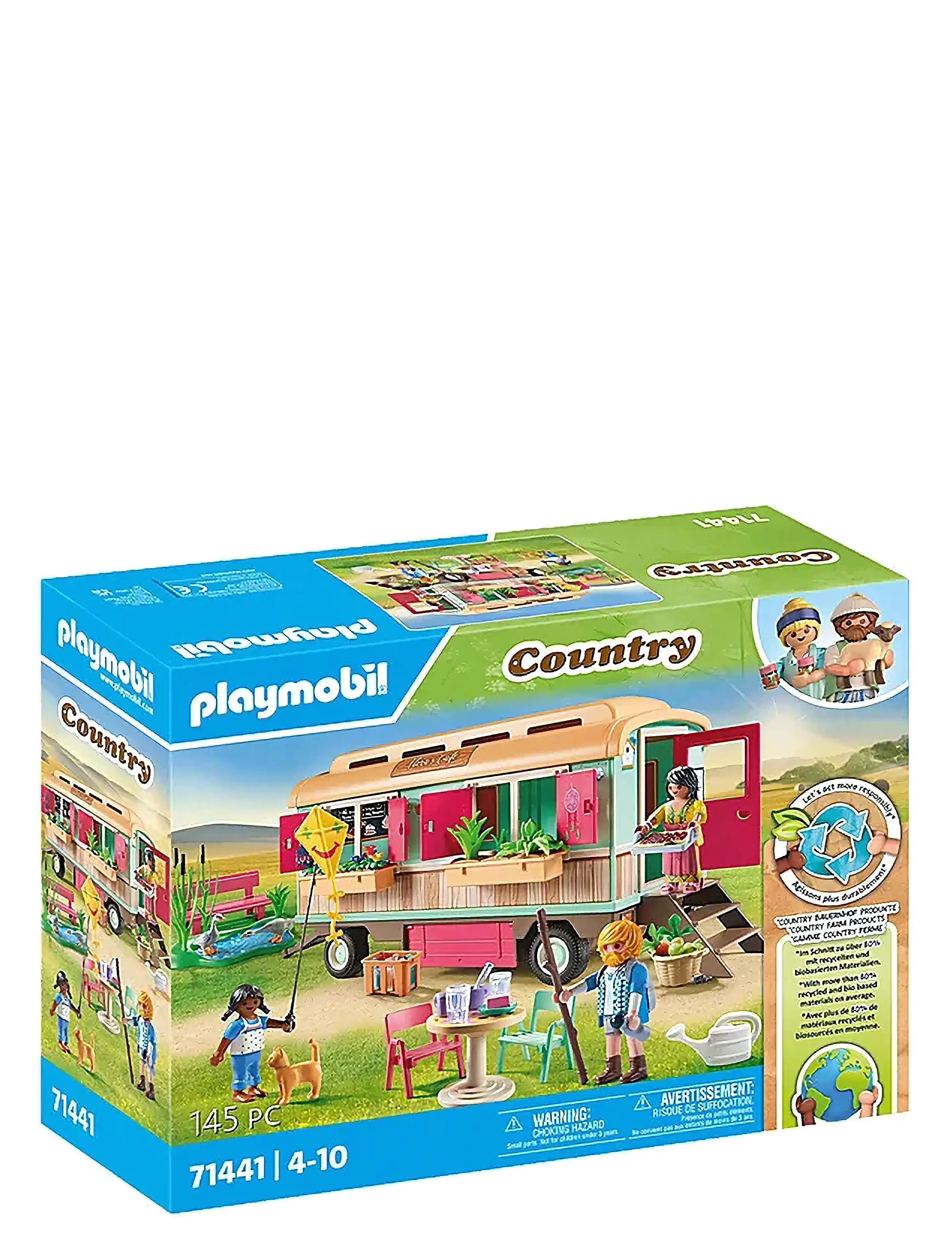 PLAYMOBIL PLAYMOBIL Country Hyggelig campingvogn-café - 71441 - App deal - MULTICOLORED / multi