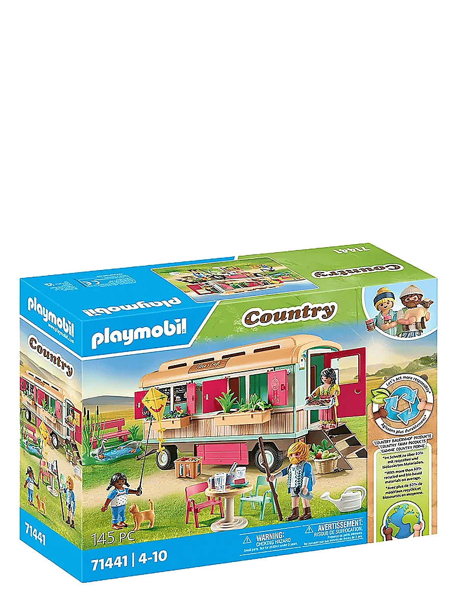 PLAYMOBIL - PLAYMOBIL Country Cozy site trailer cafe - 71441 - playmobil country - multicolored - 1