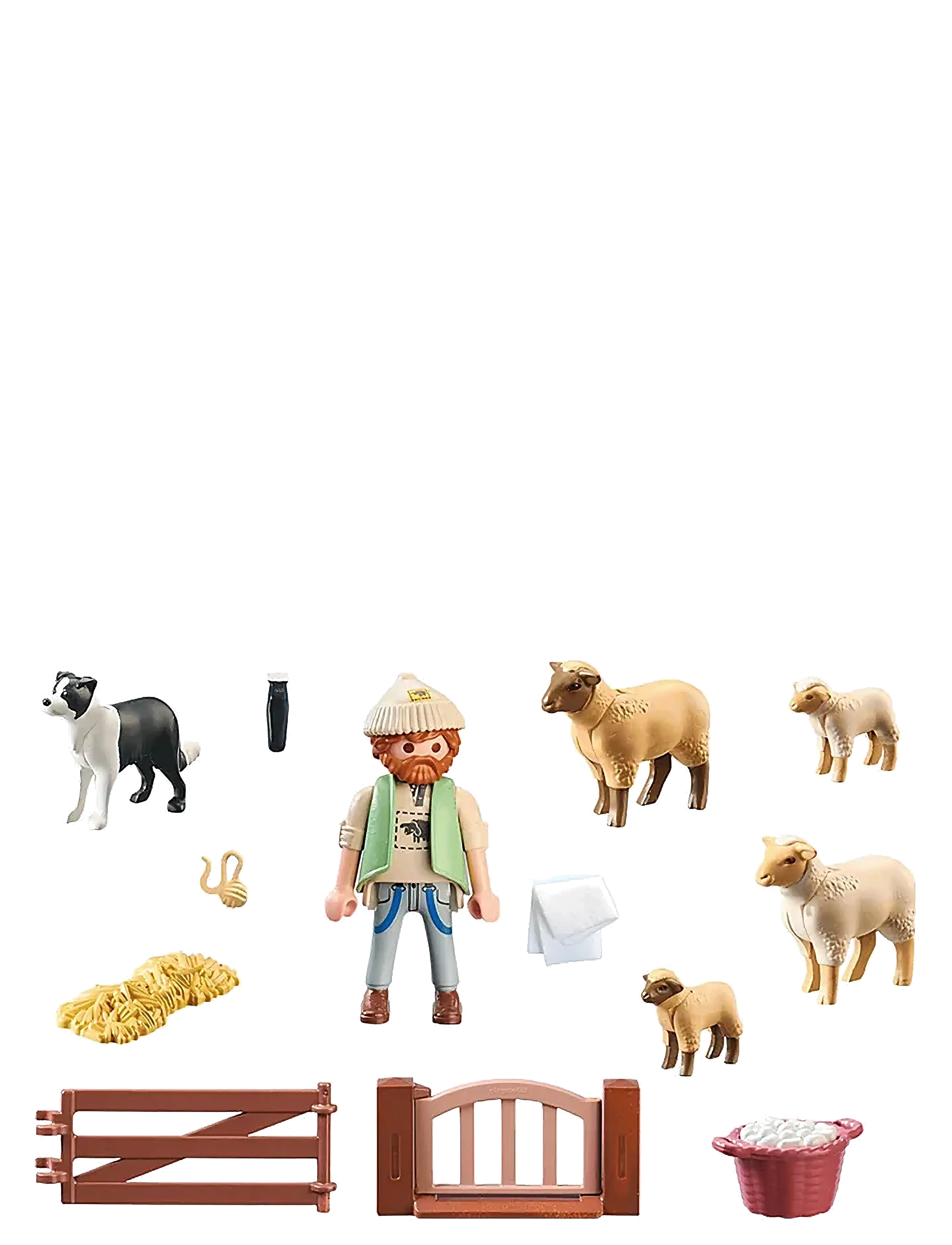 PLAYMOBIL - PLAYMOBIL Country Ung hyrde med fåreflok - 71444 - playmobil country - multicolored - 2