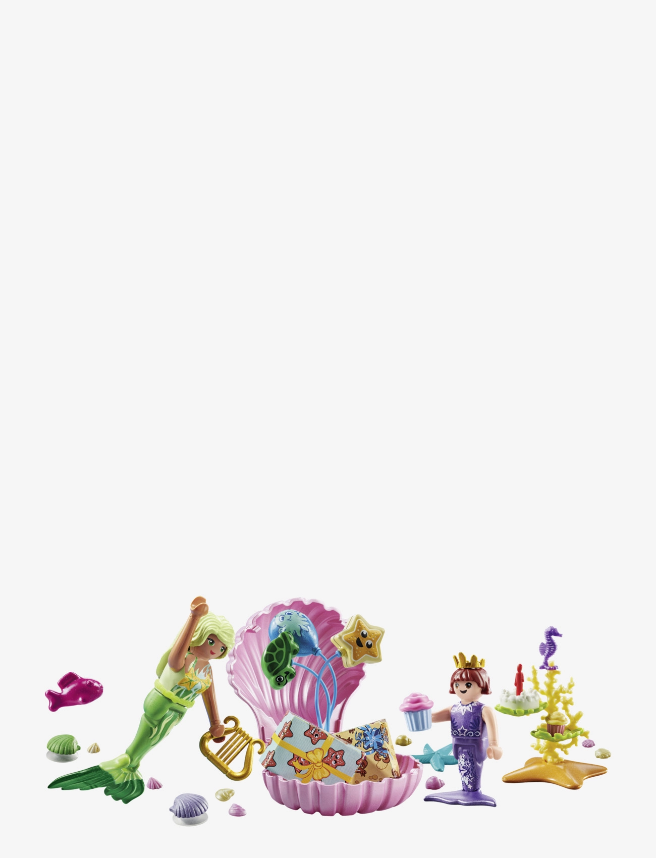 PLAYMOBIL - PLAYMOBIL Gift Set Mermaid Birthday Party - 71446 - multicolored - 1
