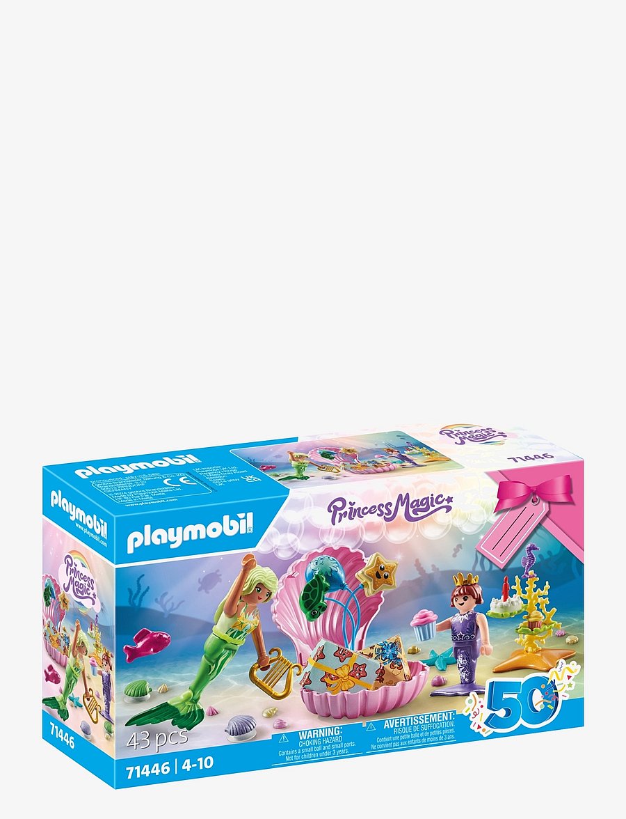 PLAYMOBIL - PLAYMOBIL Gift Set Mermaid Birthday Party - 71446 - multicolored - 2