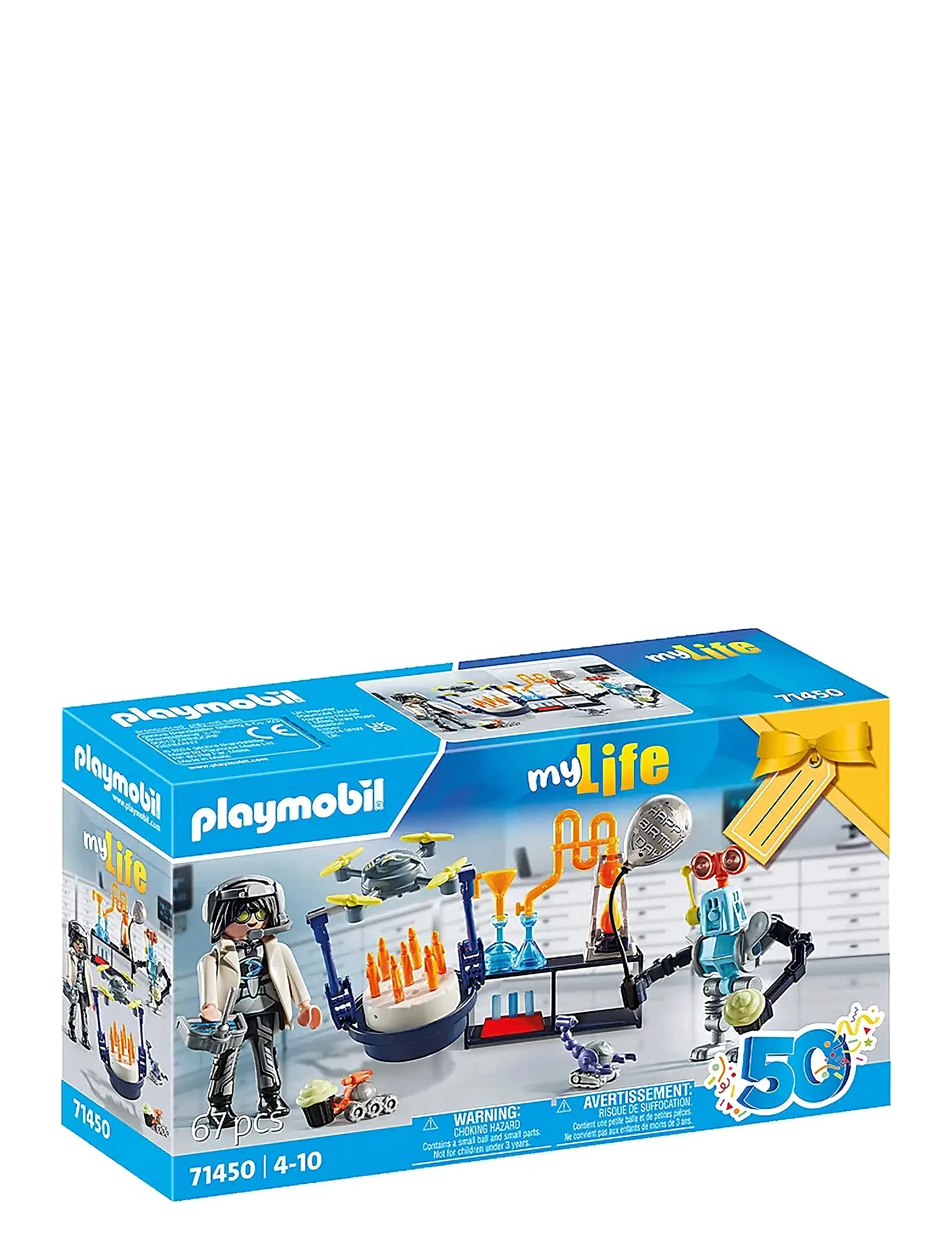 PLAYMOBIL Playmobil Gift Set Forskere Med Robotter - 71450, One Size, Multi/patterned, Playmobil Legetøj > Playmobil Gavesæt, Børn