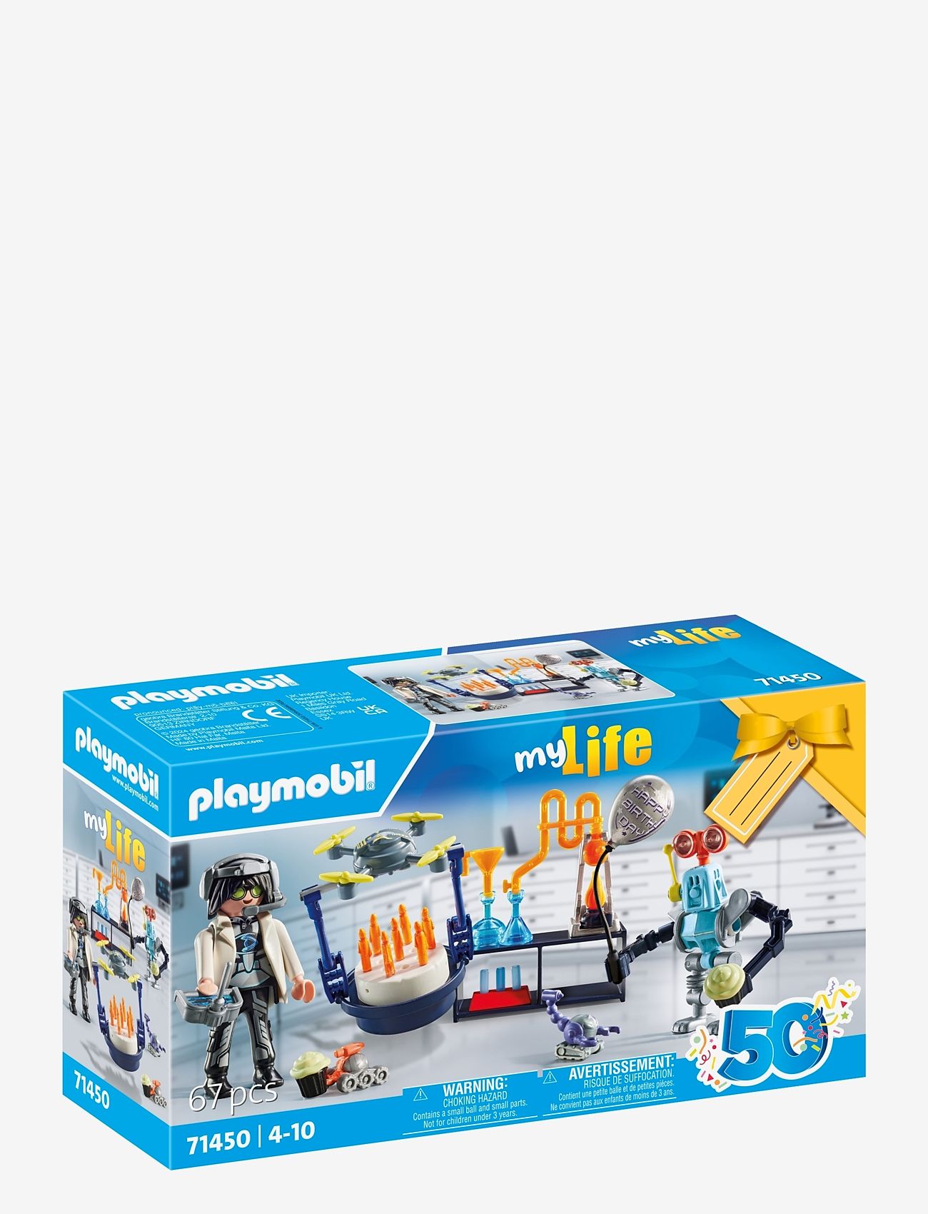 PLAYMOBIL - PLAYMOBIL Gift Set Forskare med robotar - 71450 - playmobil gift sets - multicolored - 2