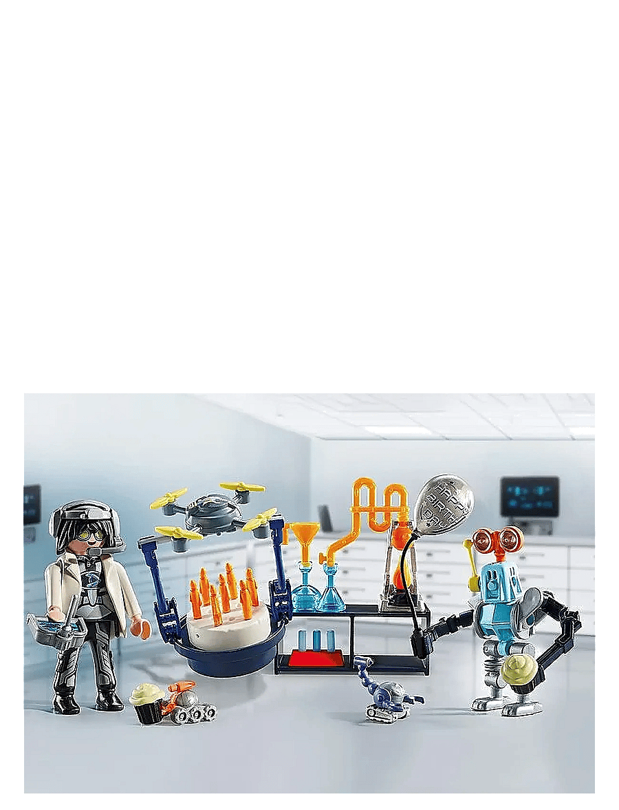 PLAYMOBIL - PLAYMOBIL Gift Set Researchers with robots - 71450 - playmobil gift sets - multicolored - 3