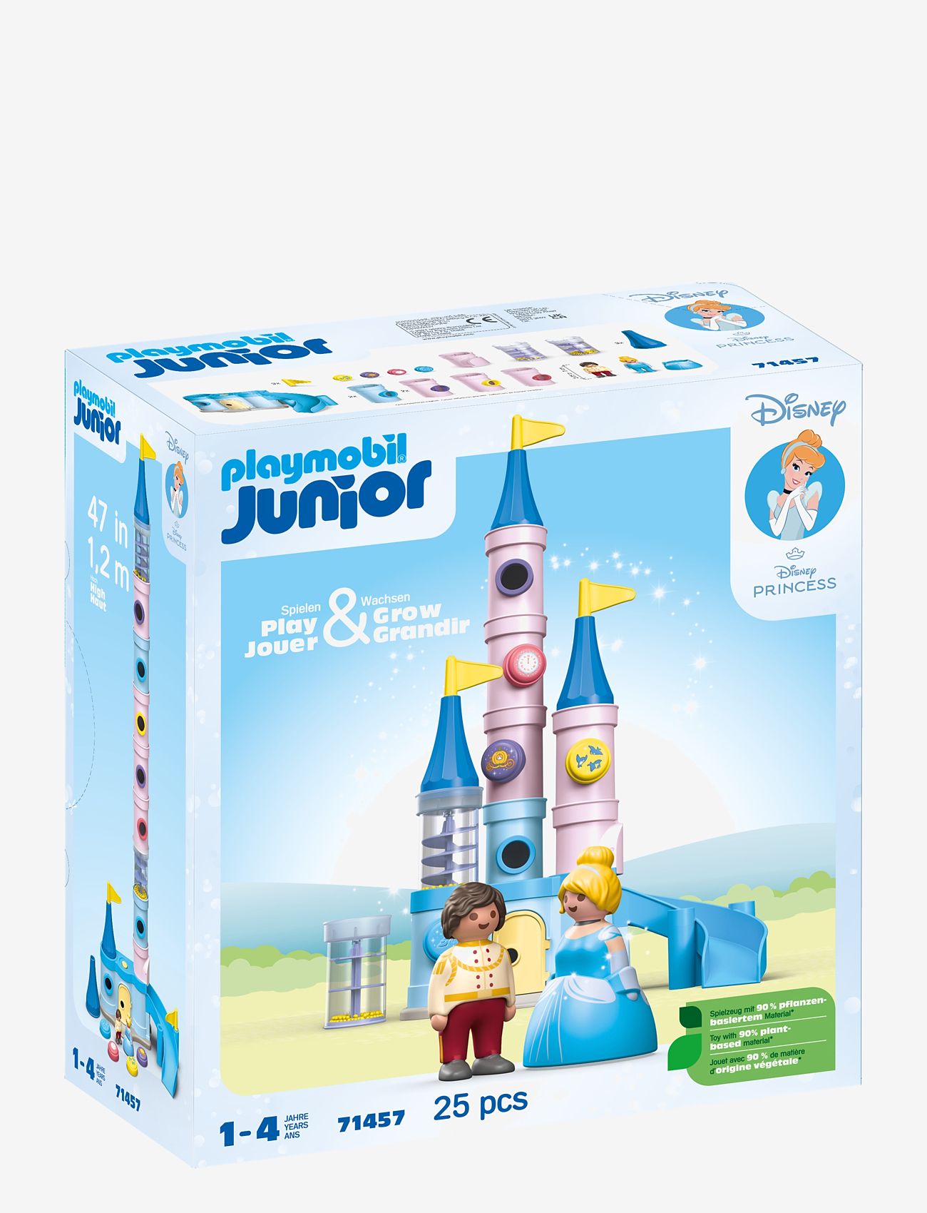PLAYMOBIL - JUNIOR & Disney: Cinderella's Castle - playmobil junior - multicolored - 1