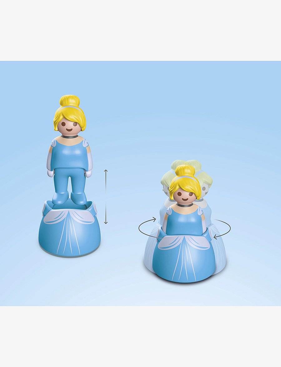 PLAYMOBIL - JUNIOR & Disney: Cinderella's Castle - playmobil 1.2.3 - multicolored - 5