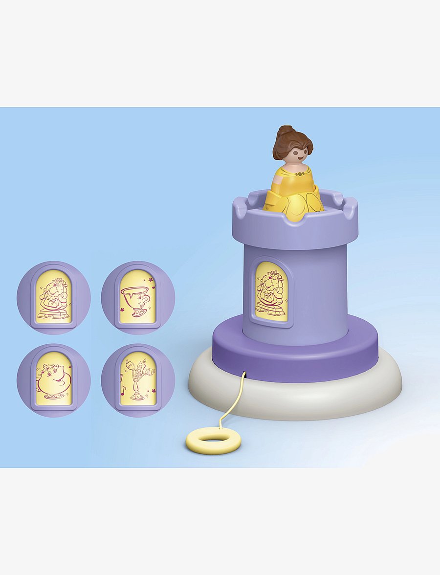 PLAYMOBIL - JUNIOR & Disney: Belle's Play Tower with Sound - playmobil 1.2.3 - multicolored - 3