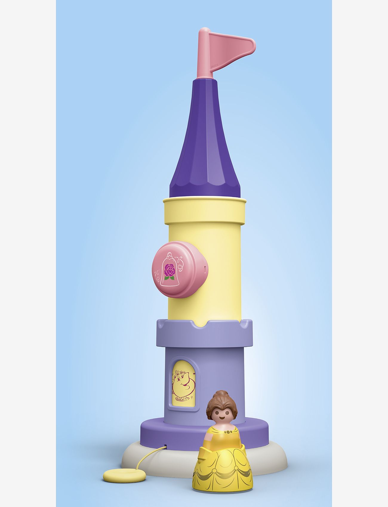 PLAYMOBIL - JUNIOR & Disney: Belle's Play Tower with Sound - playmobil junior - multicolored - 4