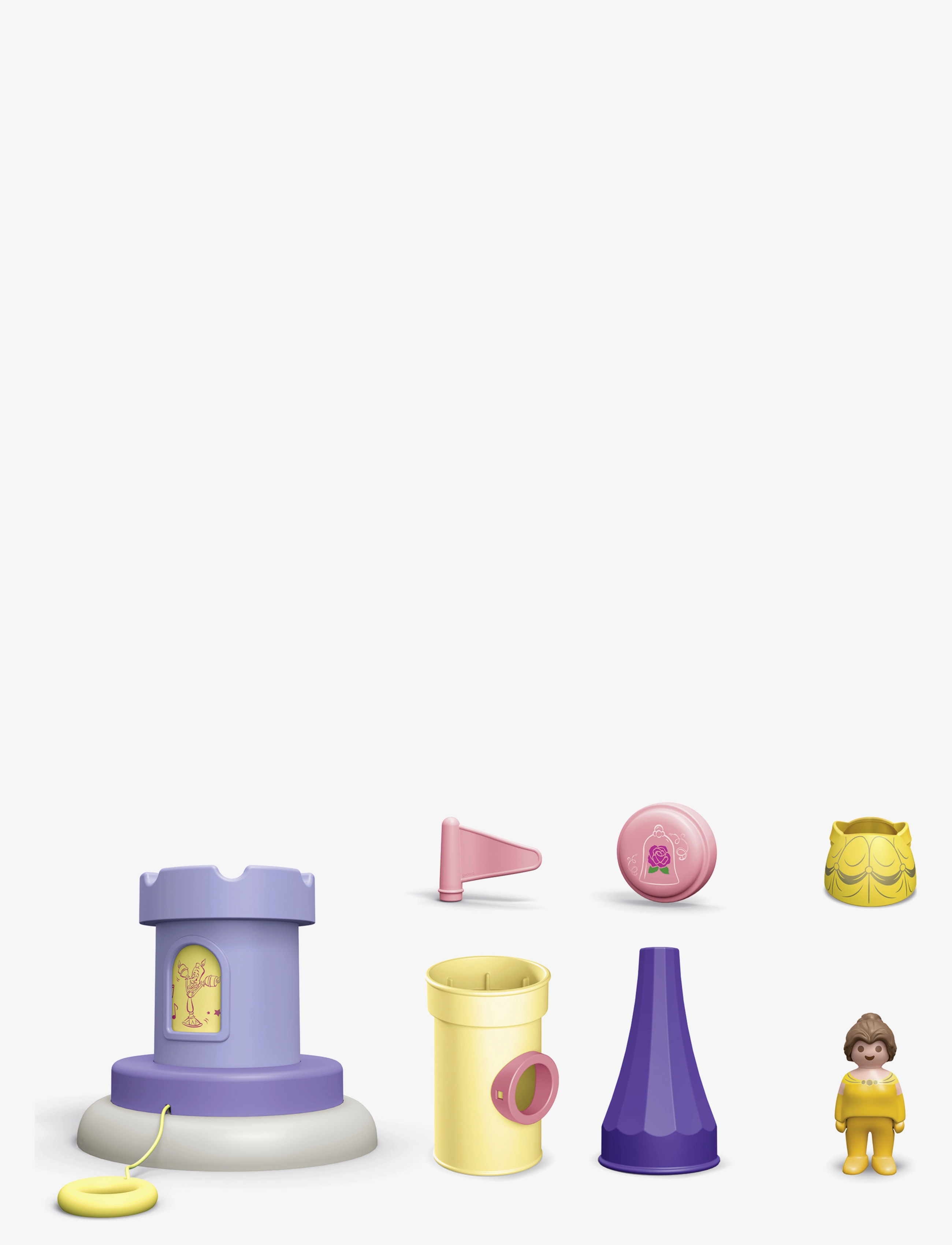 PLAYMOBIL - JUNIOR & Disney: Belle's Play Tower with Sound - playmobil junior - multicolored - 5