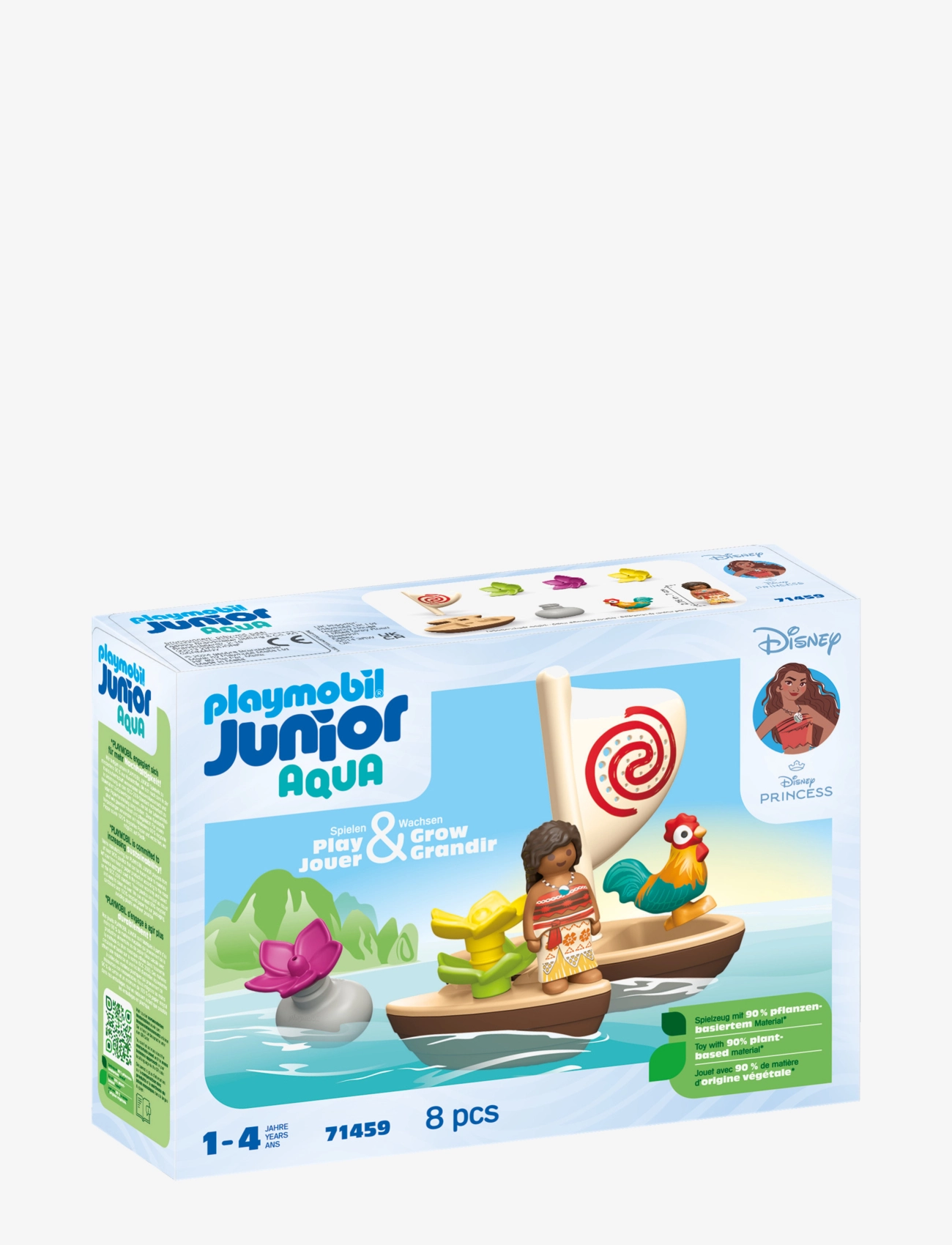 PLAYMOBIL - JUNIOR & Disney: Moana's Sail Boat - multicolored - 1