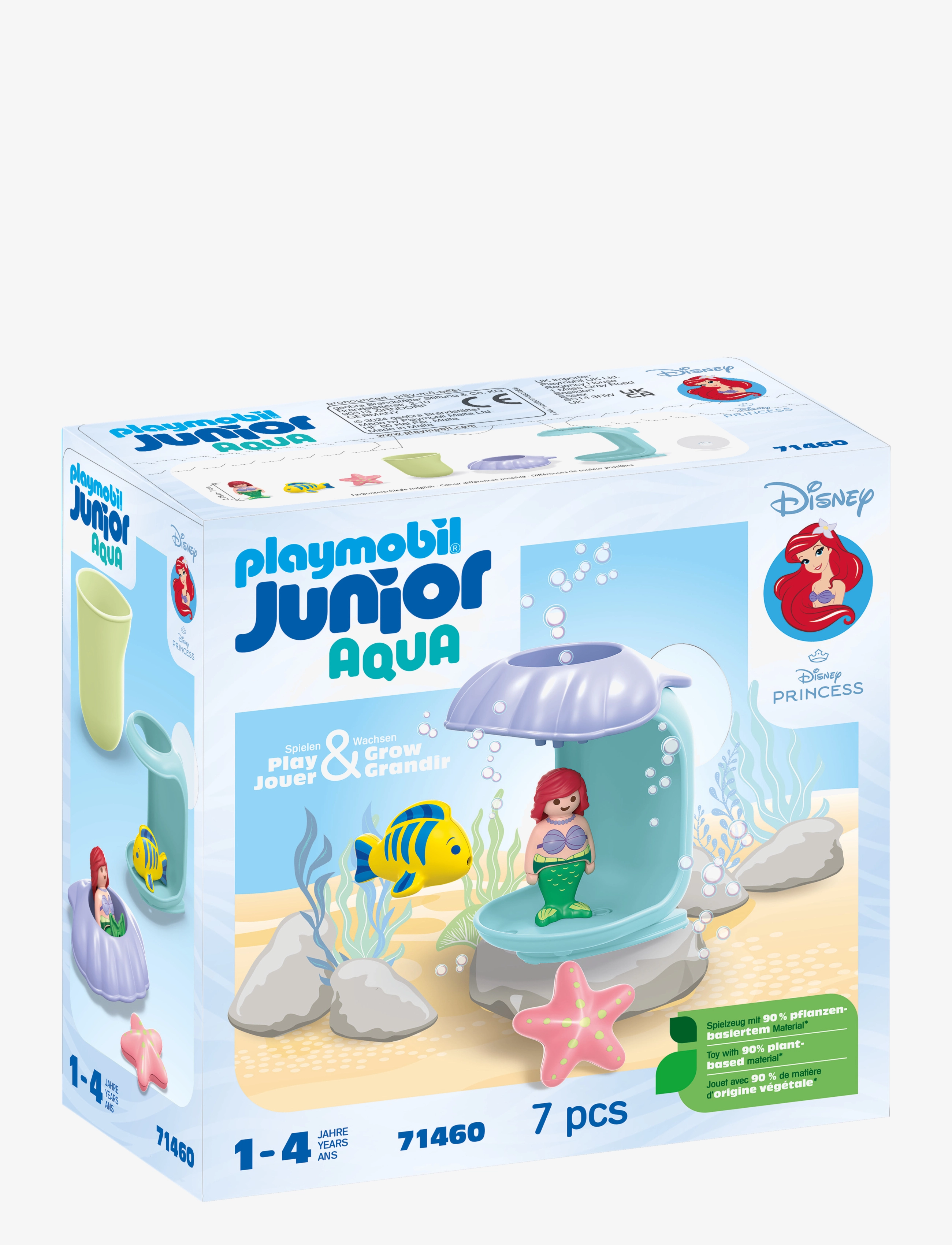 PLAYMOBIL Junior & Disney: Ariel's Shell Shower Patterned - One Size - Kinder