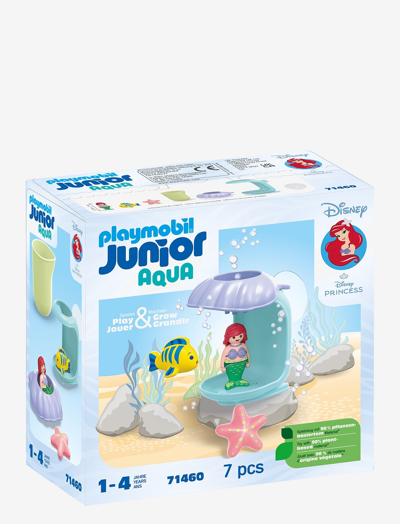 PLAYMOBIL - JUNIOR & Disney: Ariel's Shell Shower - Övriga vattenleksaker - multicolored - 1