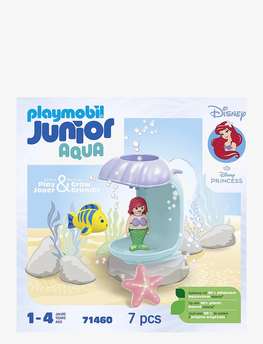 PLAYMOBIL - JUNIOR & Disney: Ariel's Shell Shower - playmobil 1.2.3 - multicolored - 1