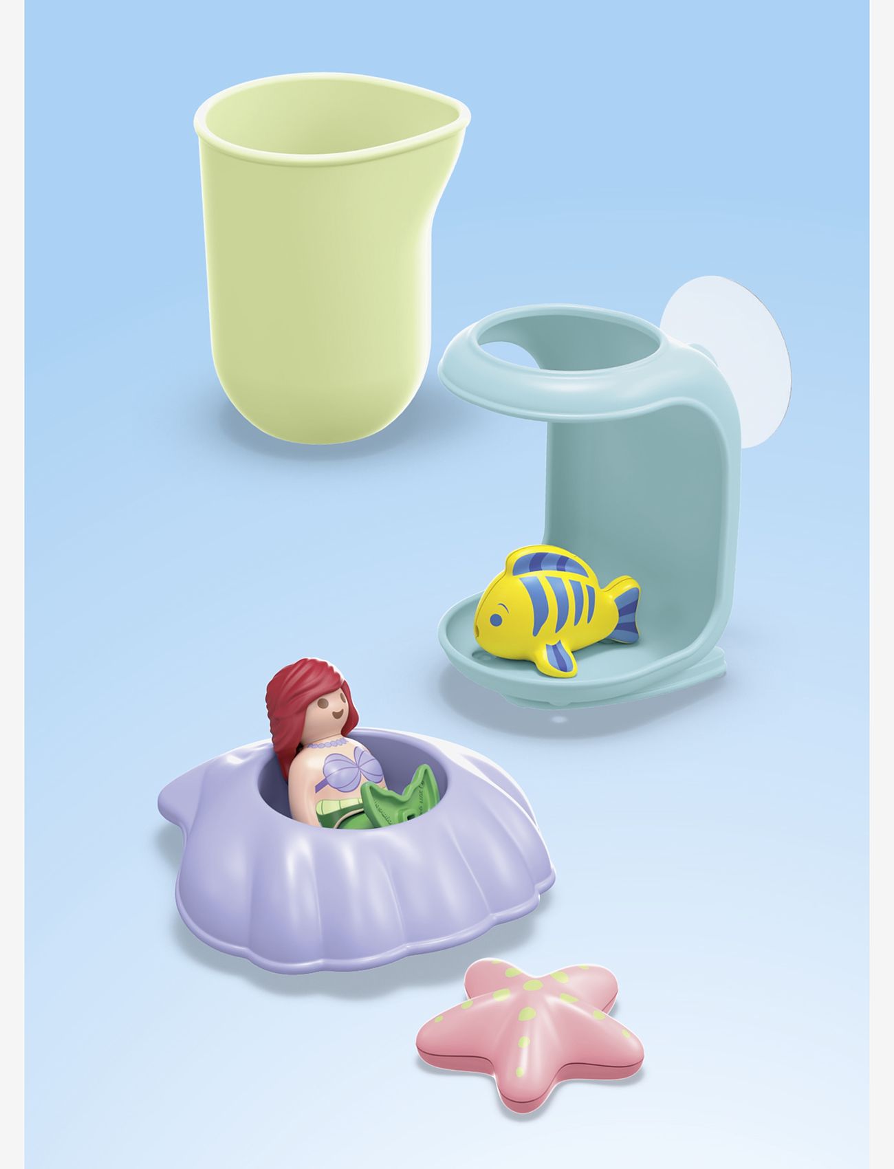 PLAYMOBIL - JUNIOR & Disney: Ariel's Shell Shower - Övriga vattenleksaker - multicolored - 5