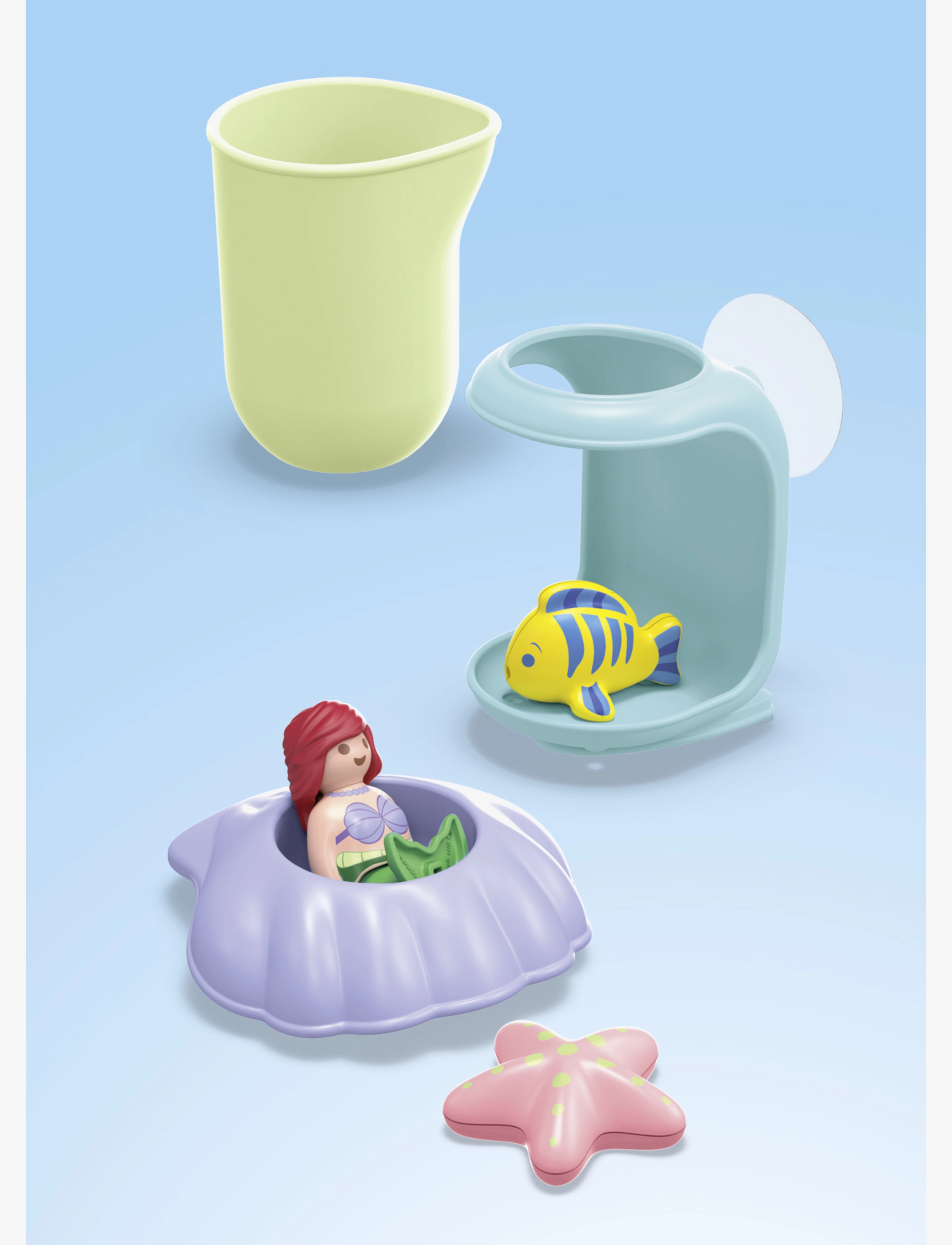PLAYMOBIL - JUNIOR & Disney: Ariel's Shell Shower - andet vandlegetøj - multicolored - 5