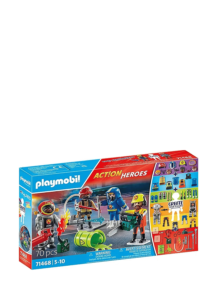 PLAYMOBIL - Fire Rescue - playmobil action heroes - multicolored - 0