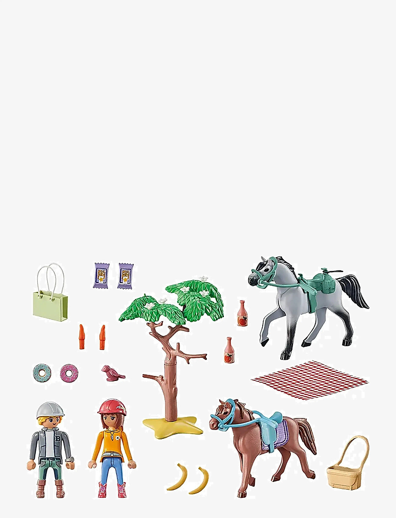 PLAYMOBIL - Starter Packs Ridtur till stranden m/ Amelia & Ben - playmobil starter packs - multicolored - 4