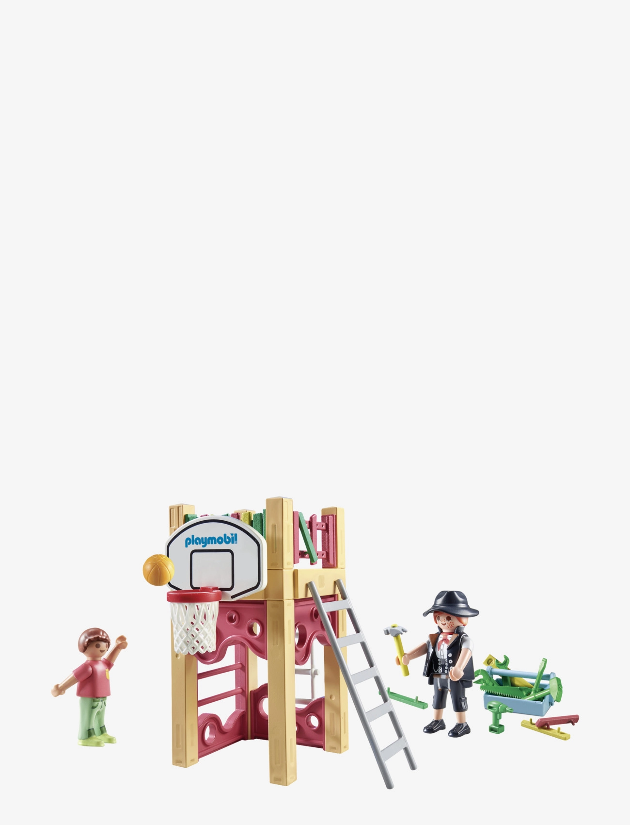 PLAYMOBIL PLAYMOBIL Starter Packs Tømrer på turné - 71475 - App deal - MULTICOLORED / multi