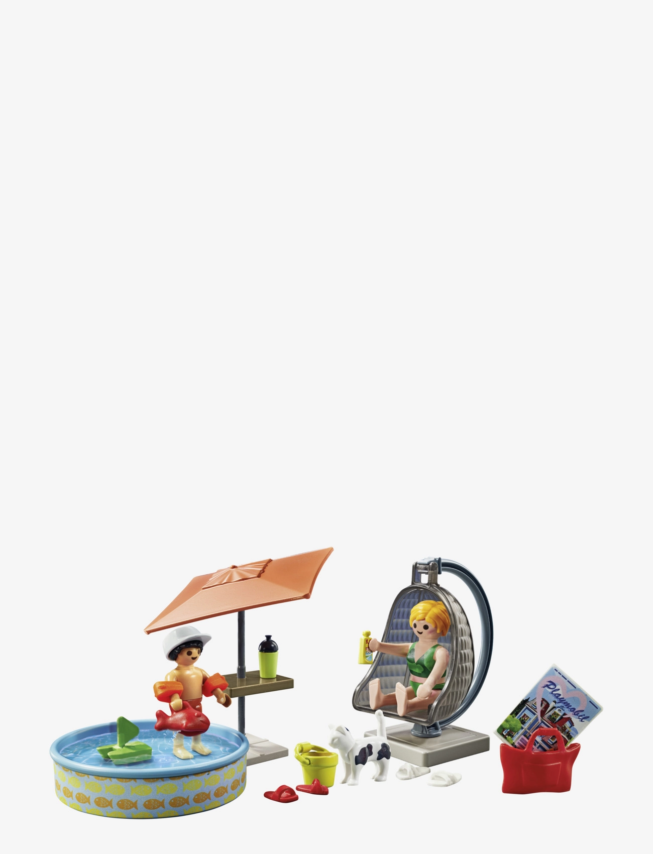 PLAYMOBIL PLAYMOBIL Starter Packs Plaskesjov derhjemme - 71476 - App deal - MULTICOLORED / multi