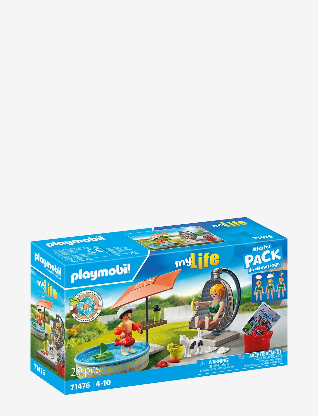 PLAYMOBIL - PLAYMOBIL Starter Packs Plaskesjov derhjemme - 71476 - playmobil starter packs - multicolored - 3