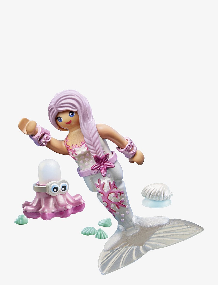 PLAYMOBIL - Mermaid with Water Spray Octopus - playmobil special plus - multicolored - 1
