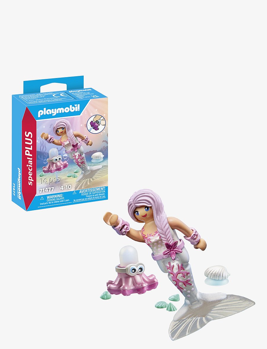 PLAYMOBIL - Mermaid with Water Spray Octopus - playmobil special plus - multicolored - 2
