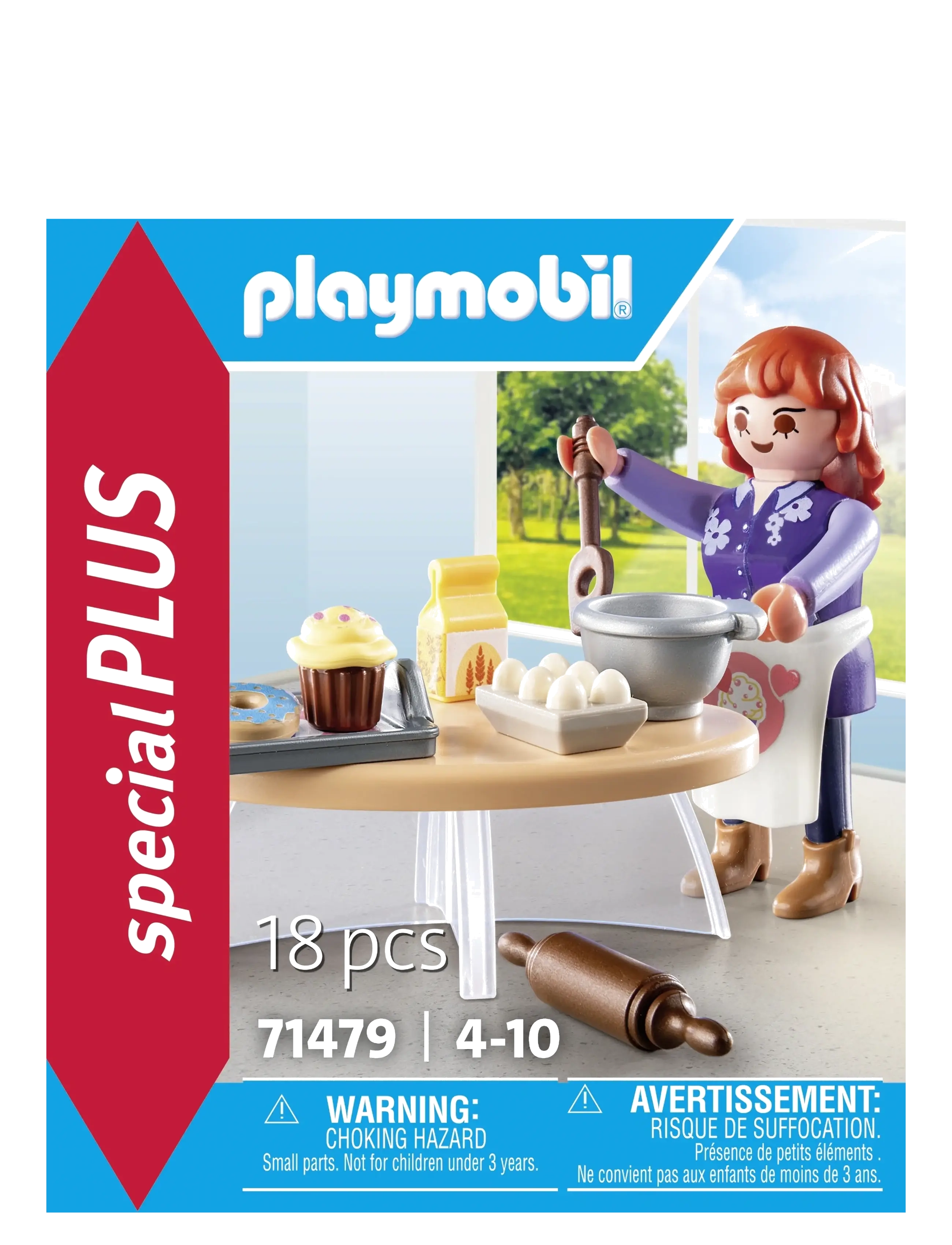 PLAYMOBIL Konditor Patterned - One Size - Kinder