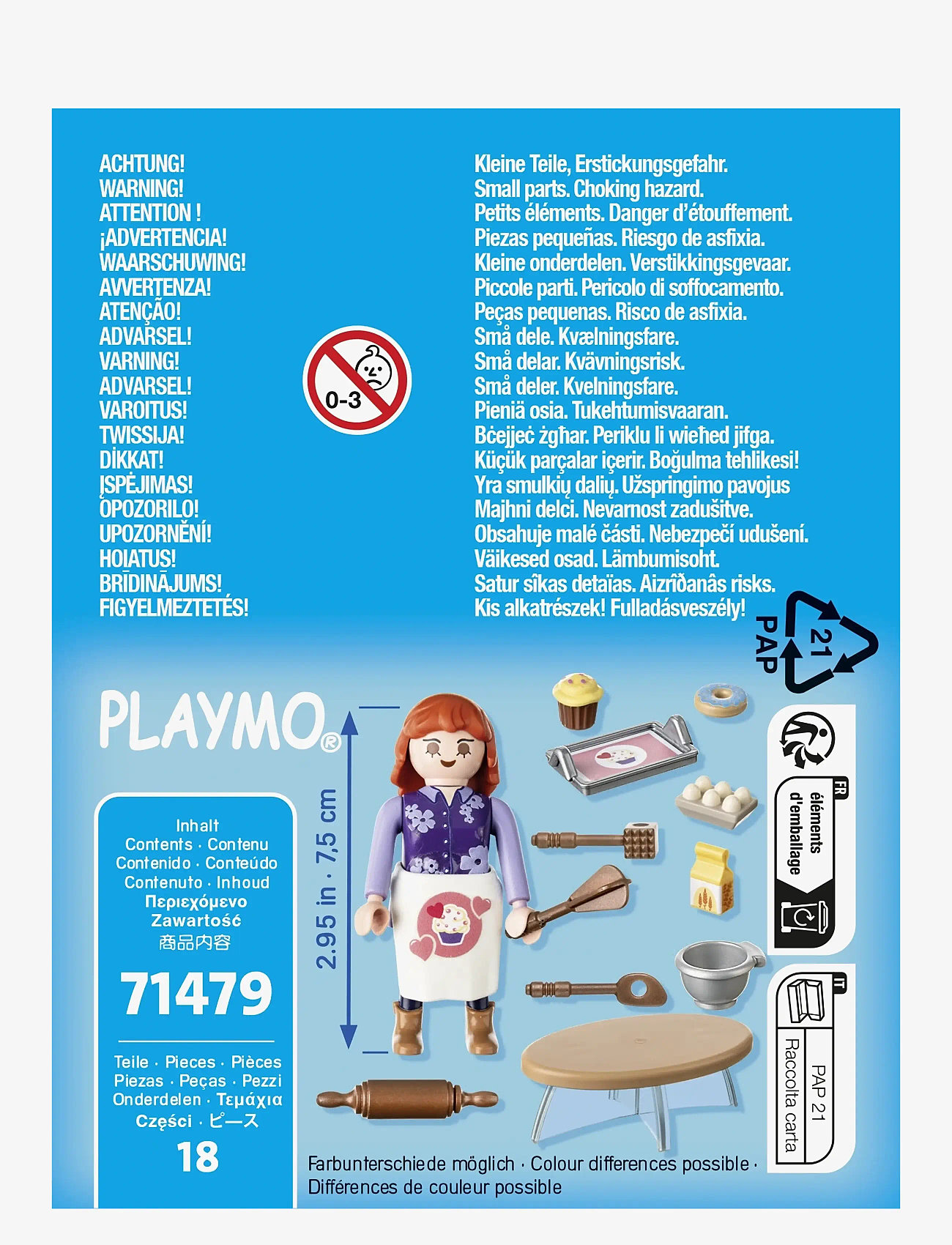PLAYMOBIL - PLAYMOBIL Special Plus Konditor - 71479 - playmobil special plus - multicolored - 3