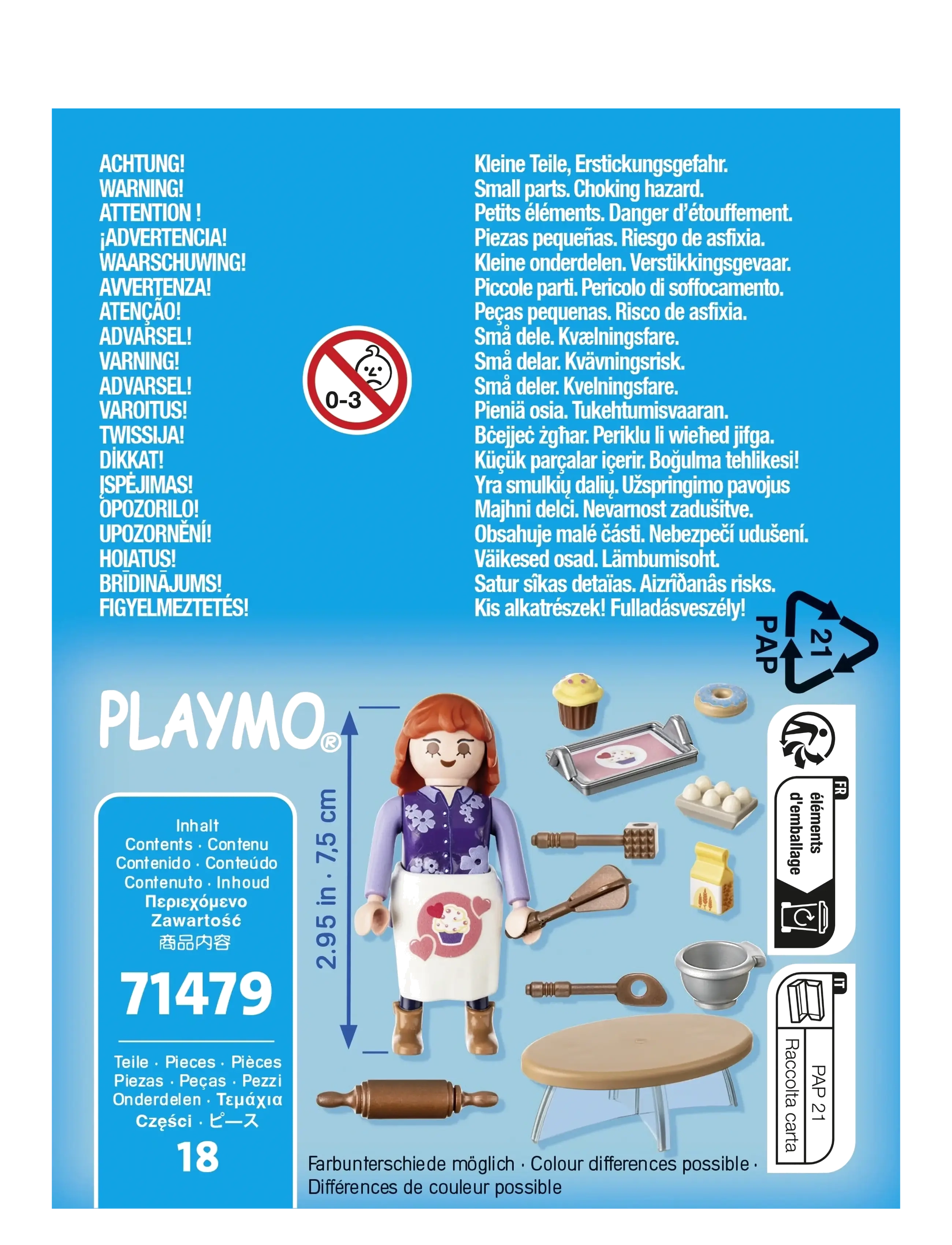 PLAYMOBIL - PLAYMOBIL Special Plus Konditor - 71479 - playmobil special plus - multicolored - 3