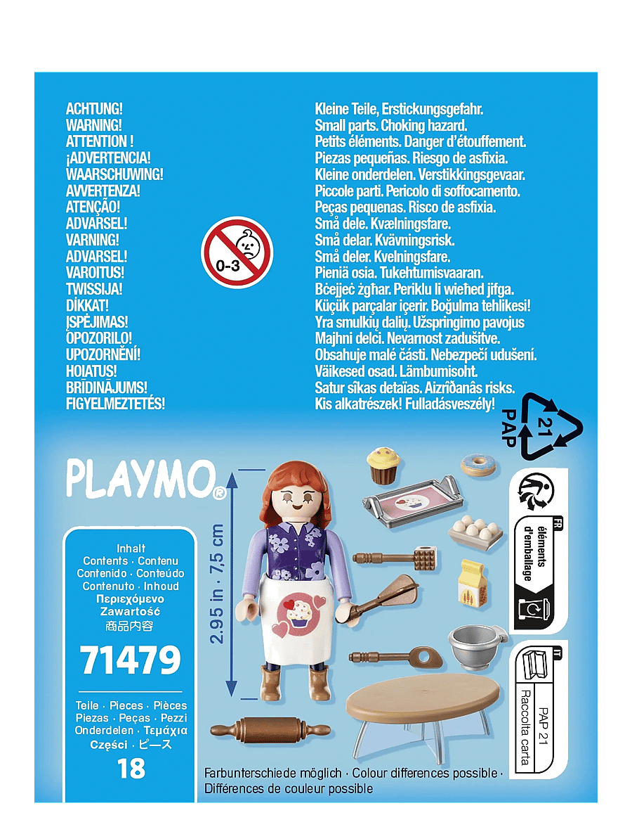 PLAYMOBIL - Pastry Chef - playmobil special plus - multicolored - 2