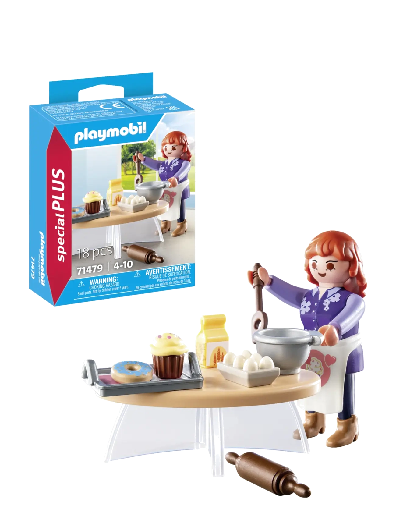 PLAYMOBIL - PLAYMOBIL Special Plus Konditor - 71479 - playmobil special plus - multicolored - 4