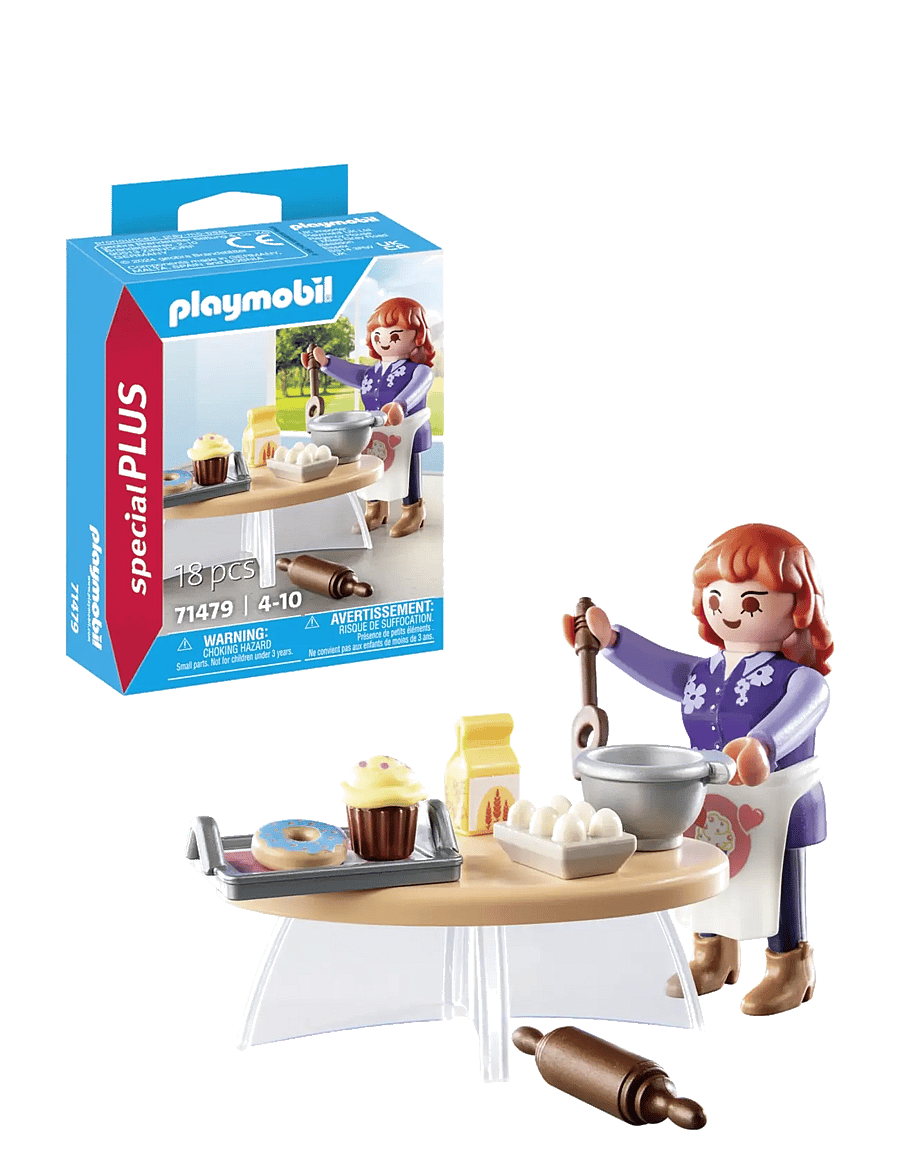 PLAYMOBIL - Pastry Chef - playmobil special plus - multicolored - 3