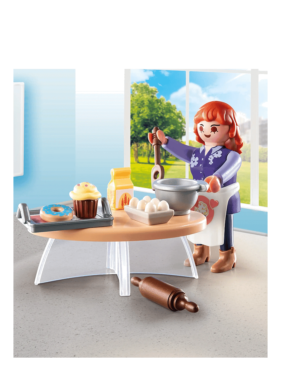 PLAYMOBIL - Pastry Chef - playmobil special plus - multicolored - 4
