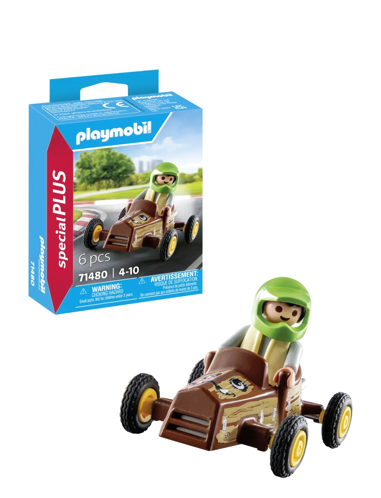 PLAYMOBIL - PLAYMOBIL Special Plus Barn med gokart - 71480 - playmobil special plus - multicolored - 4