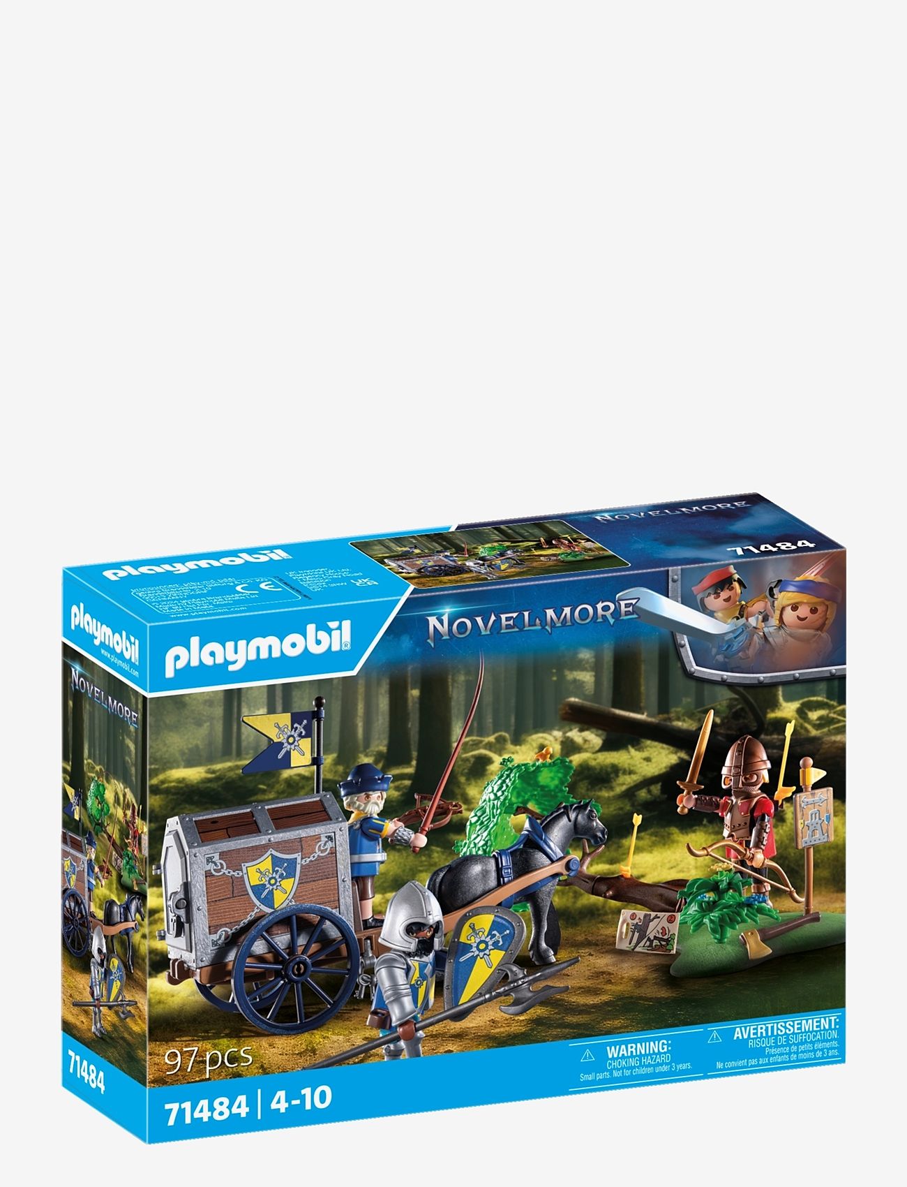 PLAYMOBIL - PLAYMOBIL Novelmore Transportrøveri - 71484 - playmobil novelmore - multicolored - 2