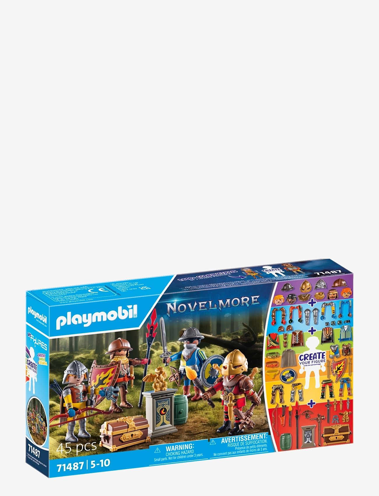 PLAYMOBIL - PLAYMOBIL Mina figurer: Riddare av Novelmore - 71487 - playmobil novelmore - multicolored - 3