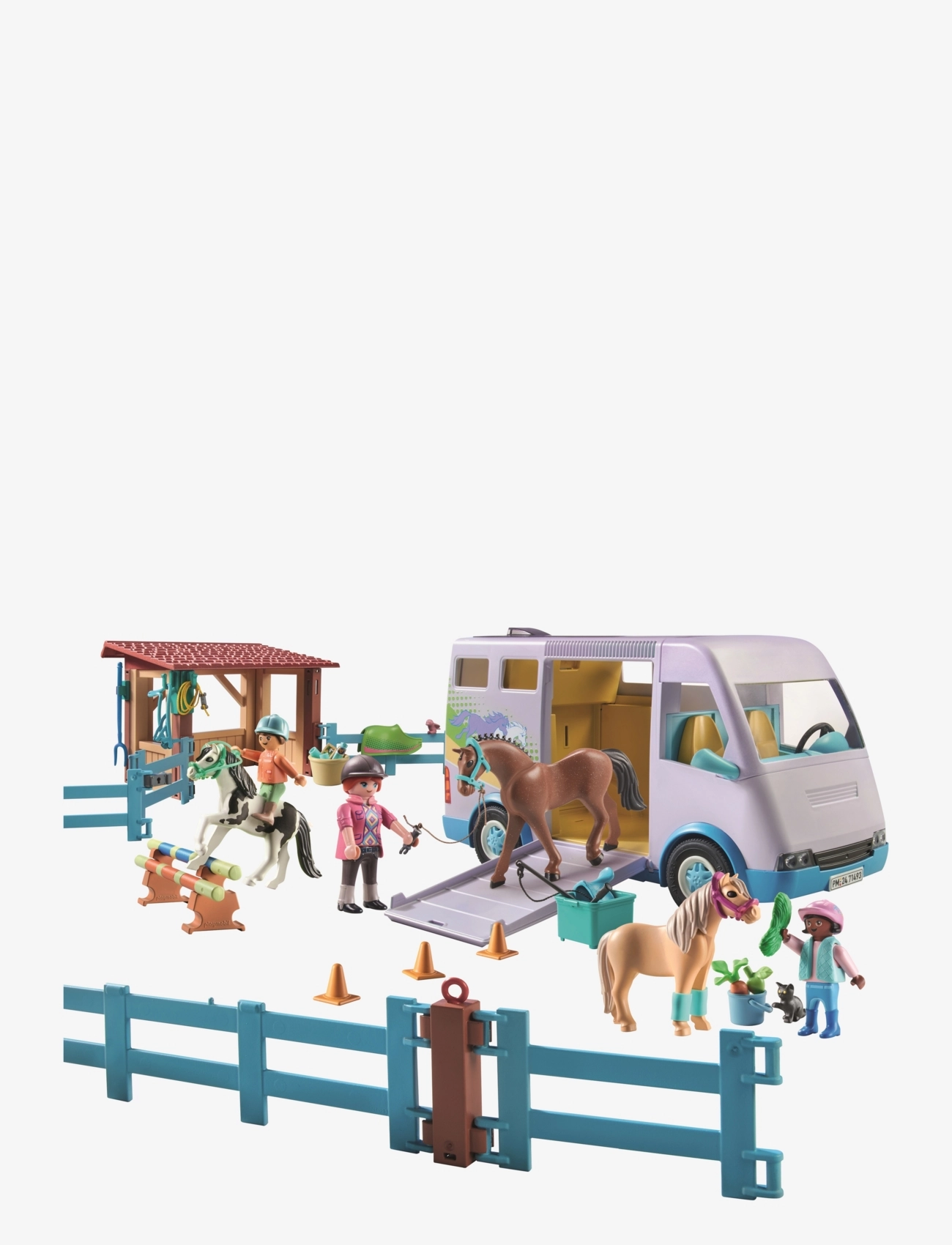 PLAYMOBIL - PLAYMOBIL Horses of Waterfall Mobil rideskole - 71493 - multicolored - 2