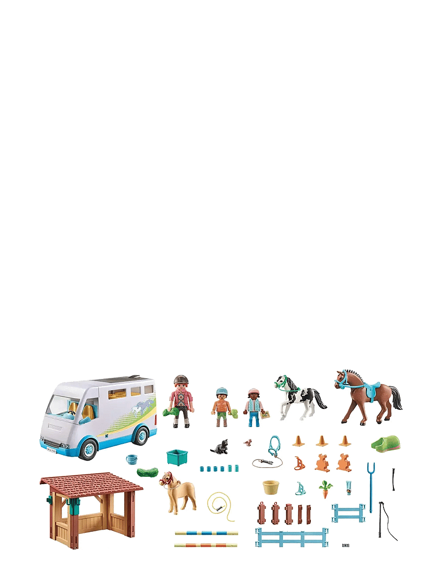 PLAYMOBIL - PLAYMOBIL Horses of Waterfall Mobile horse riding school - 71493 - multicolored - 3