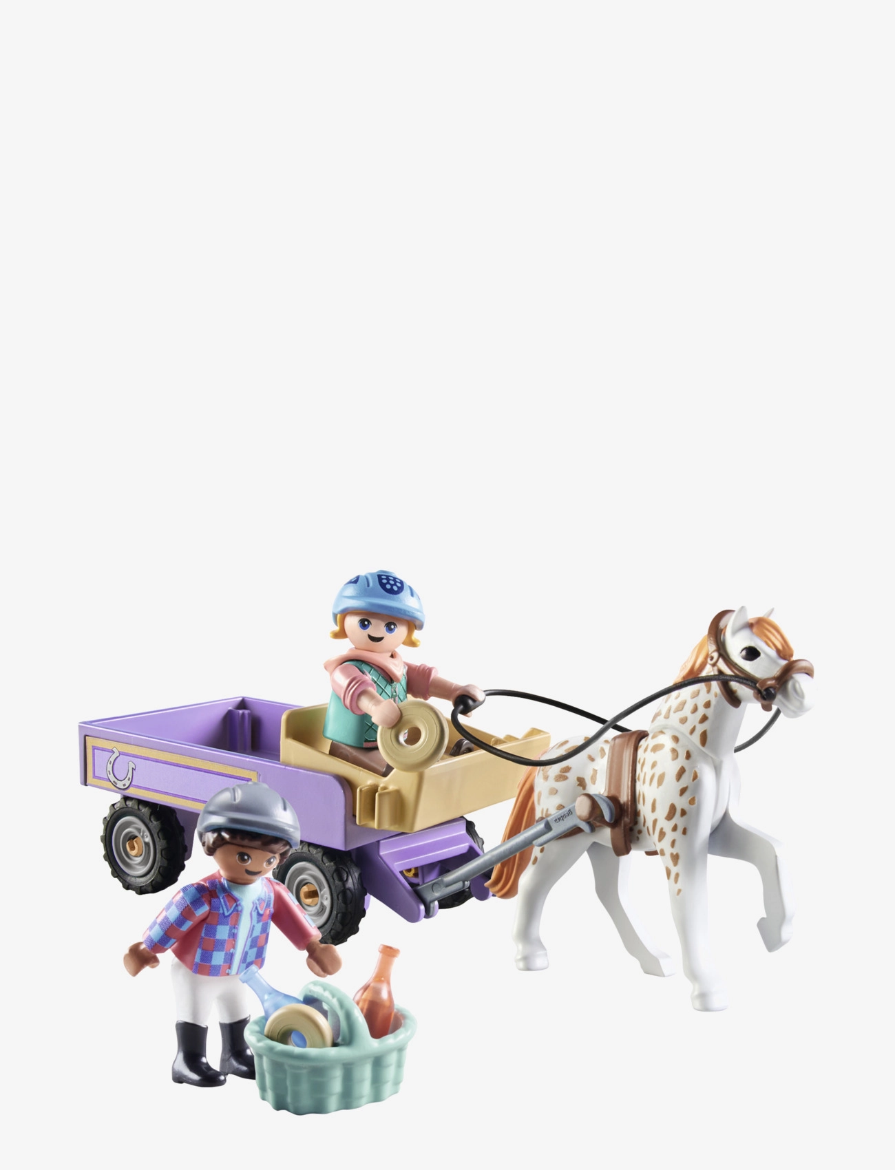 PLAYMOBIL PLAYMOBIL Horses of Waterfall Ponnyvagn  - 71496 - 4 for 3 - MULTICOLORED / multi
